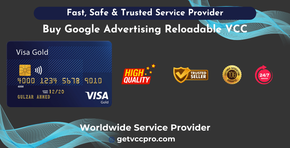 Buy Google Advertising Reloadable VCC - purchase google ads vcc